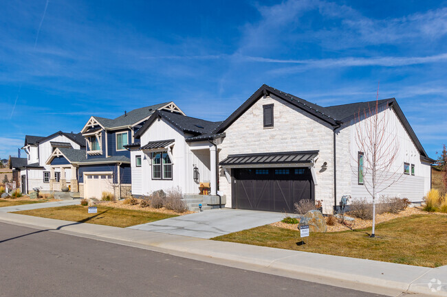 The southeast corner of Foothill Green has some new construction homes.