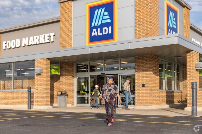 Aldi is a convenient grocery option for John Muir Park residents.