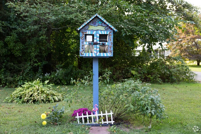 A lovely book exchange can be found o some residential streets in Hadley.