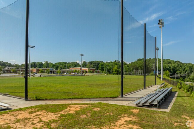 Students have easy access to athletic activities from the school and recreation center.