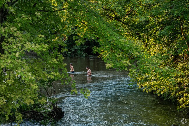 Letort Falls Park near Middlesex Township Cumberland is a favorite for summer swimming.