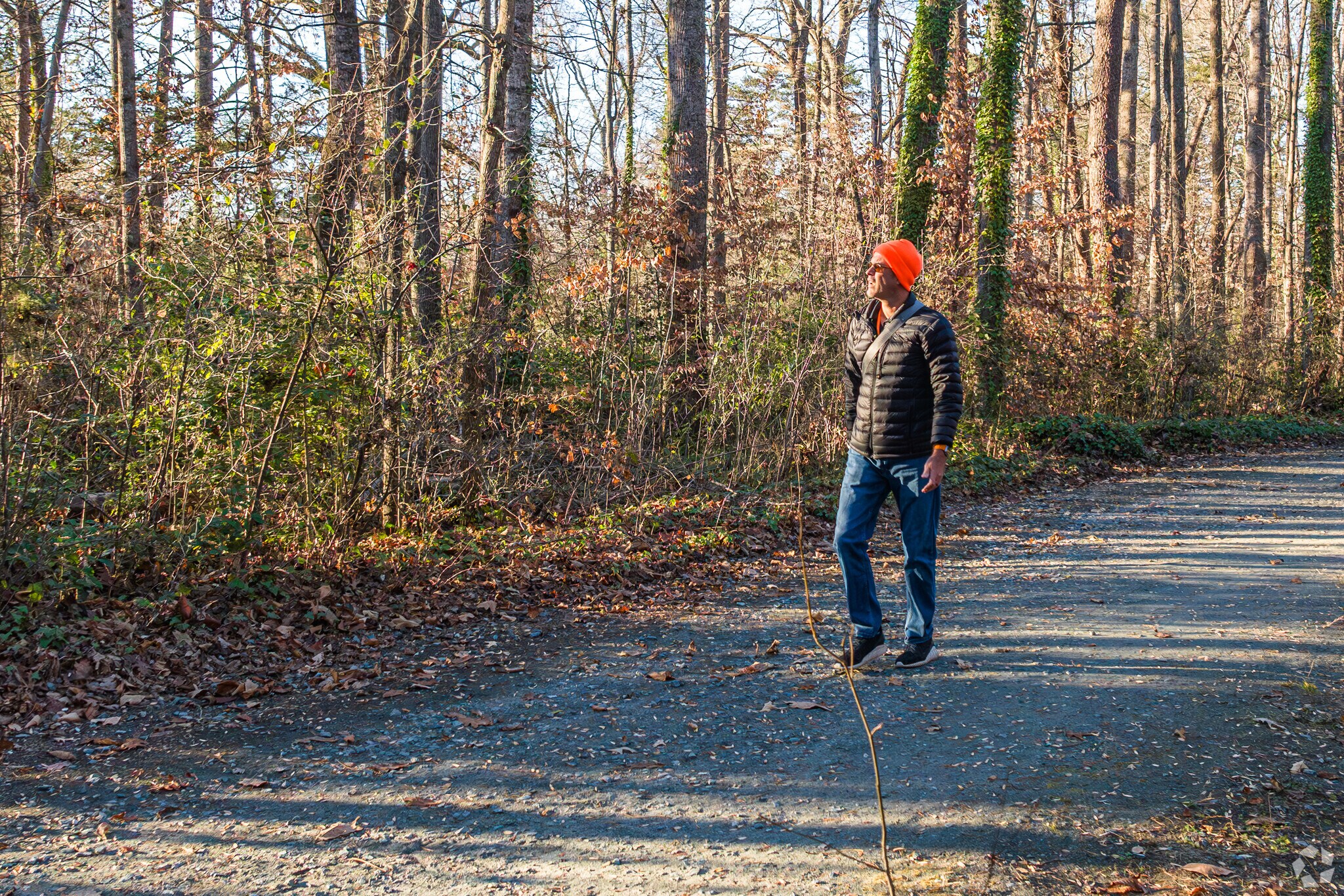 Near Moravian-Baywood, the Bethabara Trailhead offers broad hiking trails.