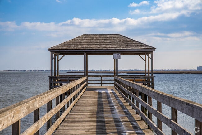 Enjoy scenic views of the Egg Harbor Bay from any of the coastal streets of Somers Point.
