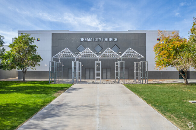 Church building Dream City Christian School in Glendale.