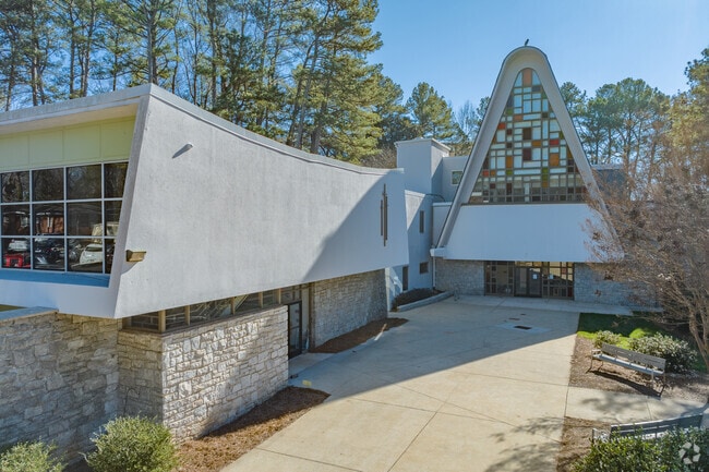 Hess Academy sits on the grounds of North Decatur Presbyterian Church.