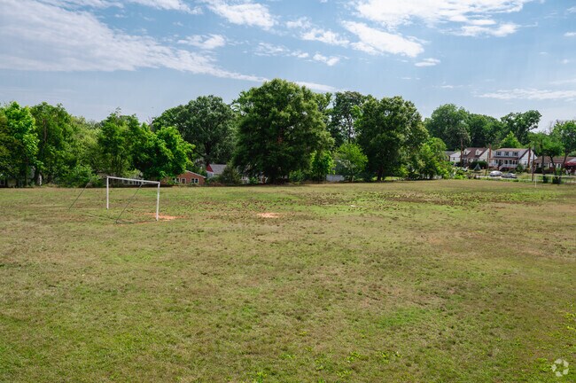 Field behind Berwyn Heights Elementary School in Berwyn Heights.