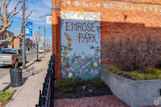 The murals in Emrose Park adorn Downtown Henderson.