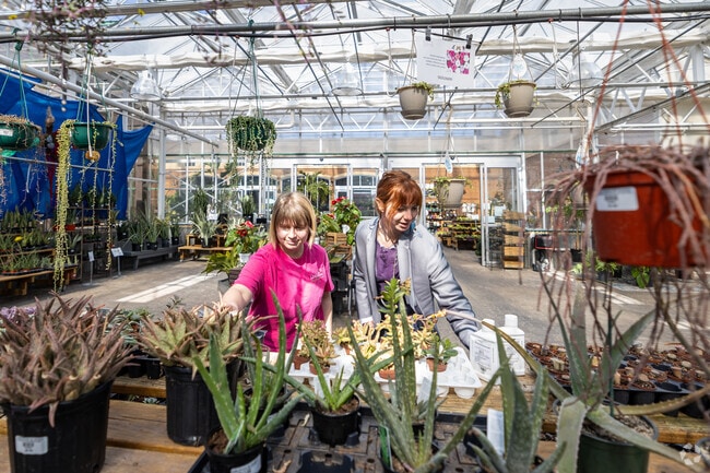 Delhi Garden Center in Liberty offers plants and seasonal décor.