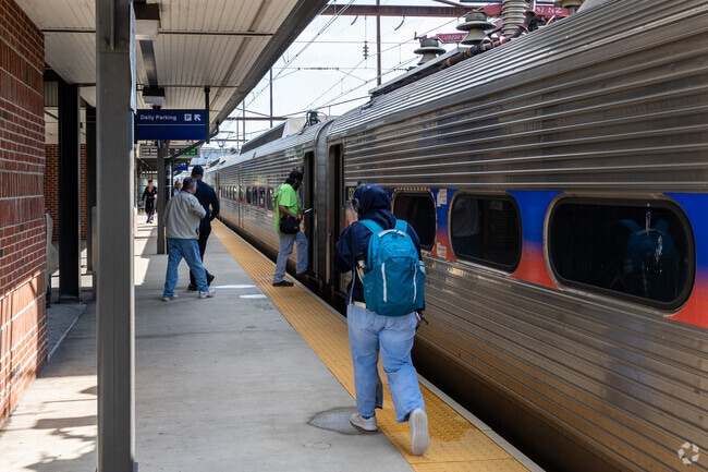 Residents of Croydon use SEPTA Trains to get to and from Downtown Philadelphia.