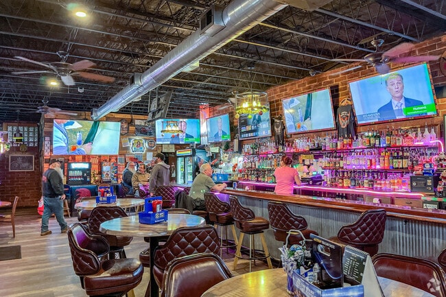 Residents can watch the game on the many TVs at The Central Social Club in Southeast Warren.