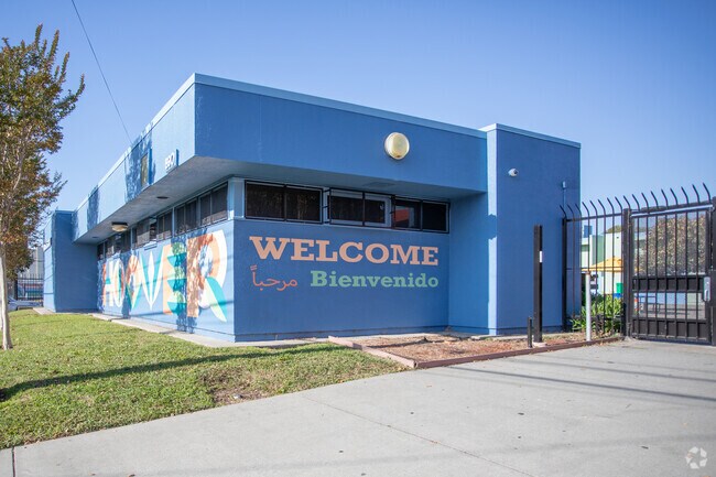 Oakland's Hoover Elementary School is covered in amazing artwork.