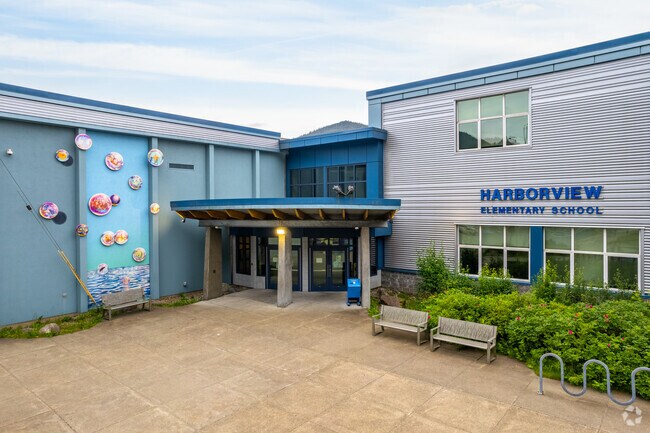Harborview Elementary School serves roughly 300 Downtown Juneau students until the 6th grade.