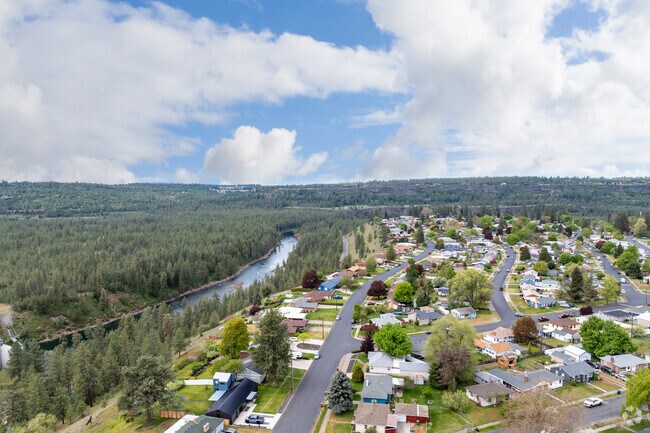 Northwest Spokane offers great views of the Spokane River.