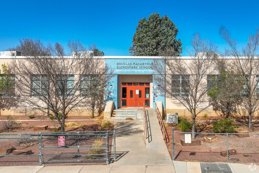 Kids can attend Douglas MacArthur Elementary School which earns a B grade from Niche.