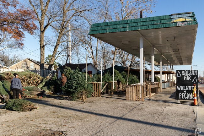 Orlando Brothers Produce sells Christmas pine trees to the residents of Breckenridge Hills.