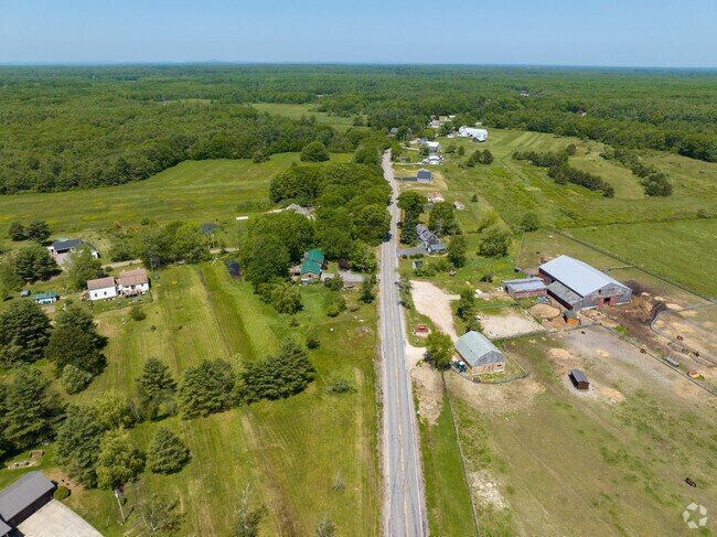 South Biddeford is a mixture of small housing developments and rural space.