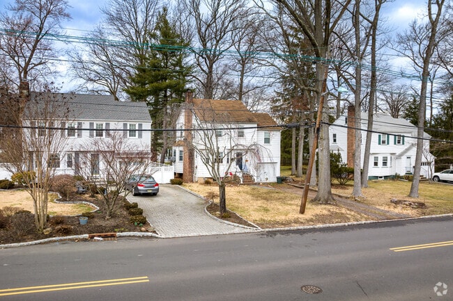 The Brookside Place subdivision in Cranford is full of colonial homes and stone driveways.