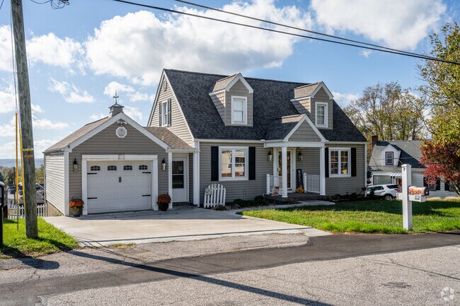 Cape Cod style homes can be found throughout the town of Bethlehem.