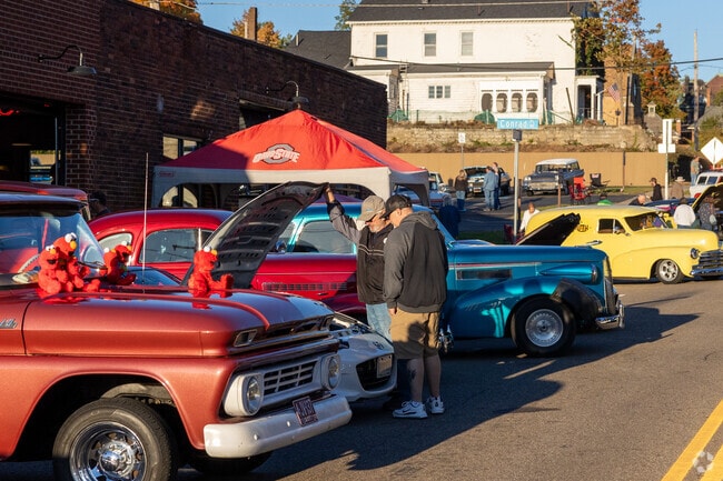 New England residents go to local car shows to check out all the vintage vehicles.