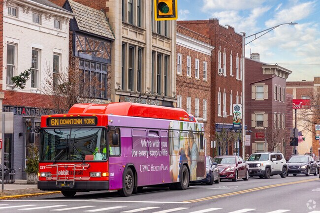 Buses run throughout York and connect Valley View residents to surrounding areas.