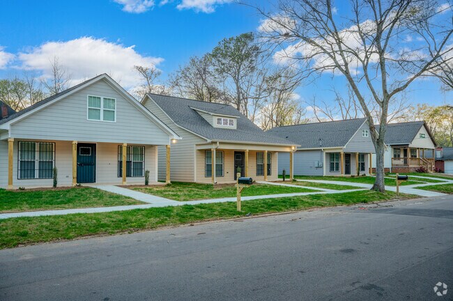 Wahouma is seeing an increase of beautiful new homes, like these craftsman homes.