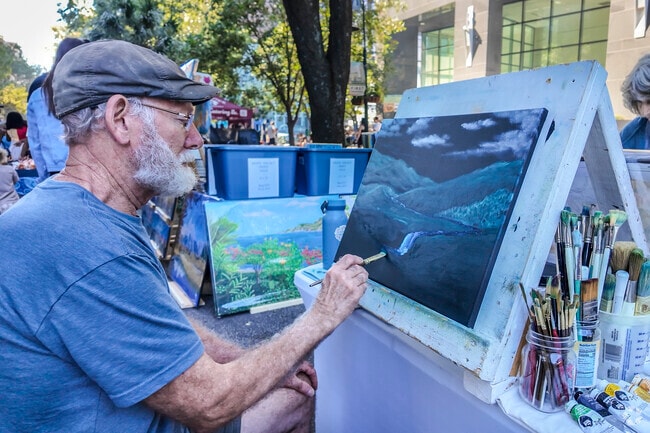 Columbia has a vibrant art scene drawing local and regional talent.