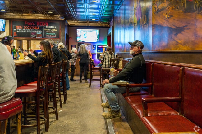 Remnants of the gold rush era are kept alive by saloons and restaurants in Diamond Springs.