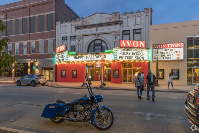 Catch the latest blockbuster movie at the historic Avon theater in Downtown Decatur.