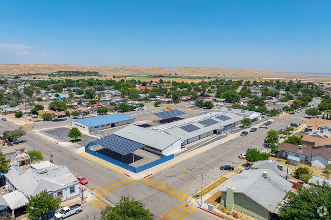 Taft Primary School offers a sprawling campus when viewed from above.