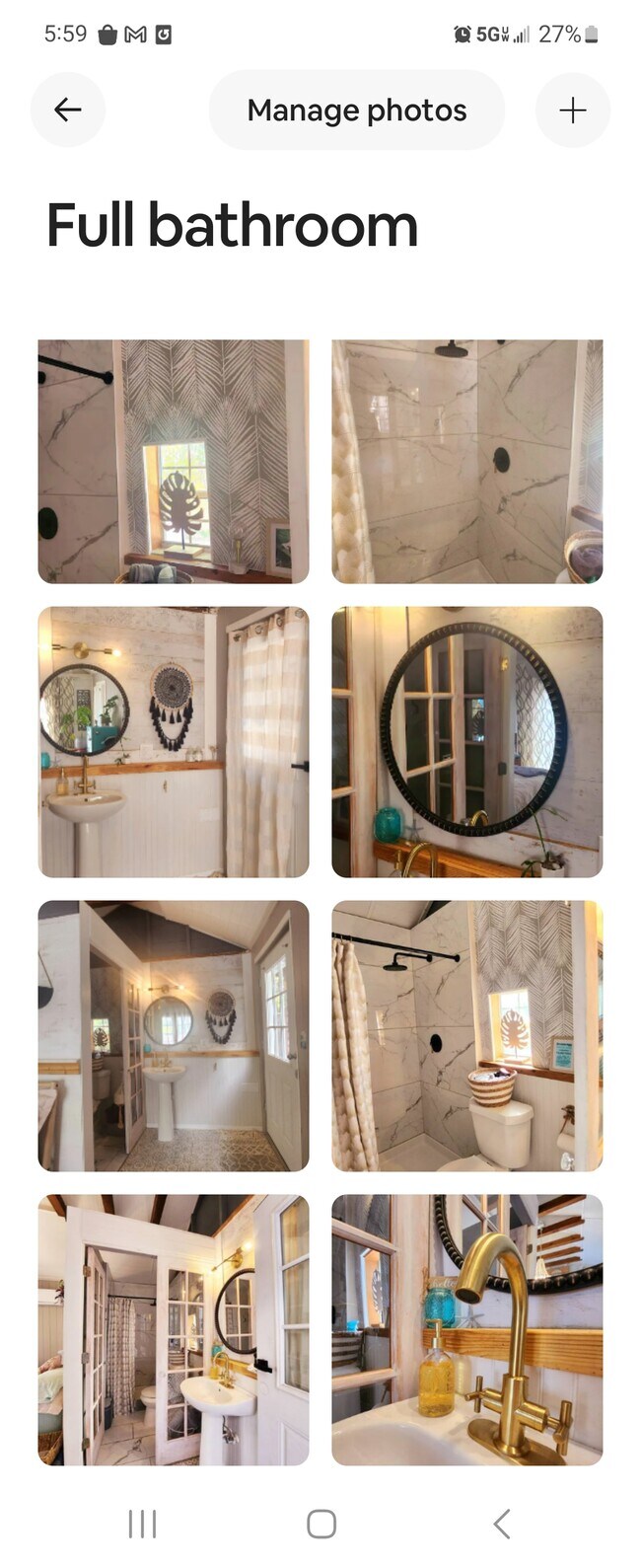 Full bath!
