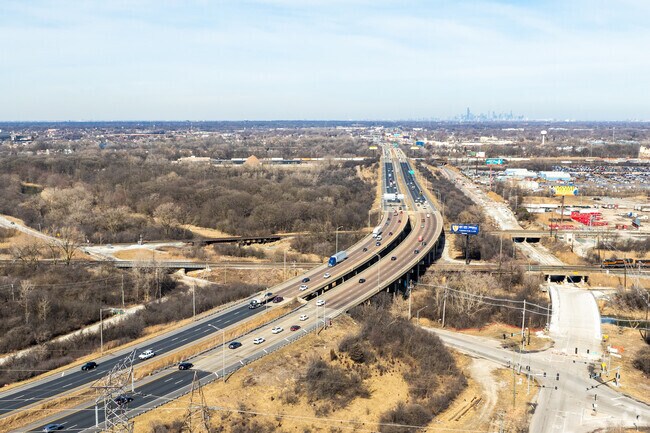 Posen residents can access Chicago through Interstate 57.