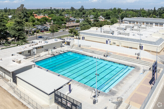 The pool at Fresno High School.