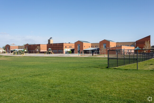 Central Park provides Westerly Creek Elementary with plenty of open greenspace.