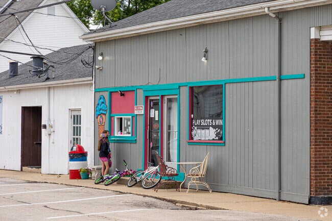 Biking to the ice cream shop is easy in Sheridan.