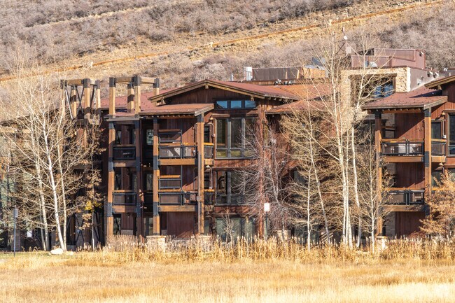 Condos sit near ski lifts and gondola access points in Deer Valley.