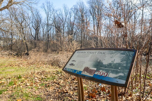 Pennypack Park offers scenic trails.