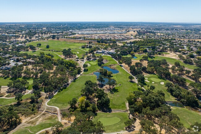 Ponds glisten in the sun at the Catta Verdera County club In Verdera Village.