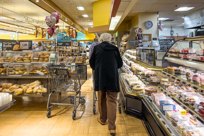 Grab your weekly supply of groceries at Stop & Shop.