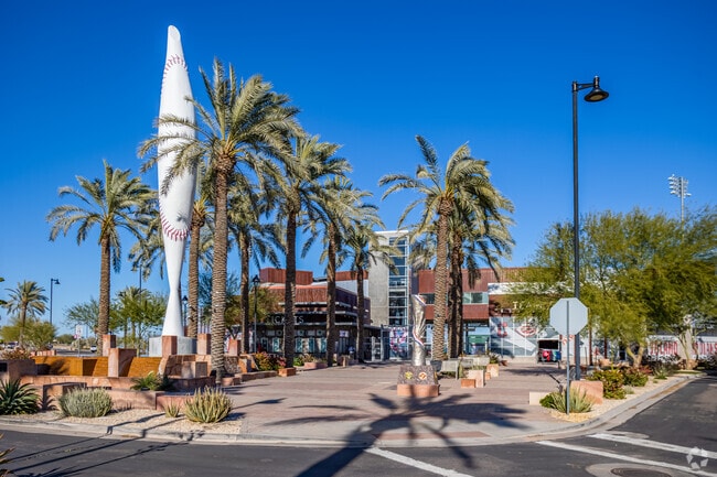 The Goodyear Ballpark art and sculptures to view as you wait for the big game.