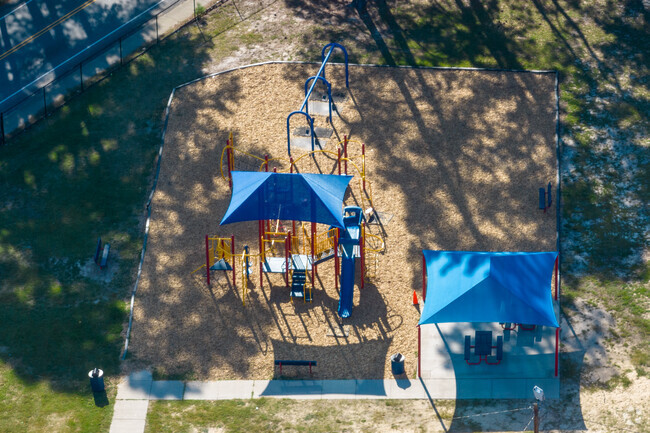 J.P. Thomas Elementary School students love to play on the playground during recess.