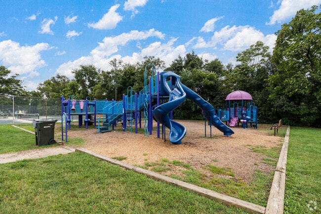 The playground at Fairmount Neighborhood Park gives children the chance to have fun outdoors.