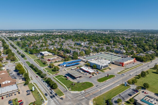 Woodlands in Tulsa is located at the corner of 81st and Memorial.