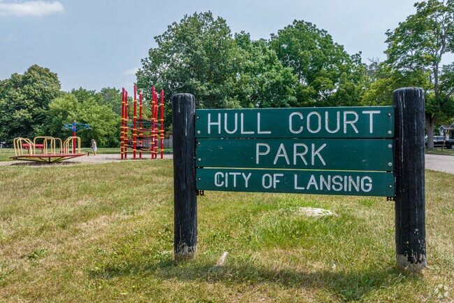 Hull Court Park is located in Lansing, Michigan.