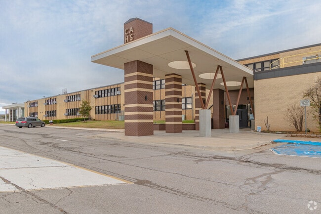 Teens from all over Midwest City and Del City attend Carl Albert High School