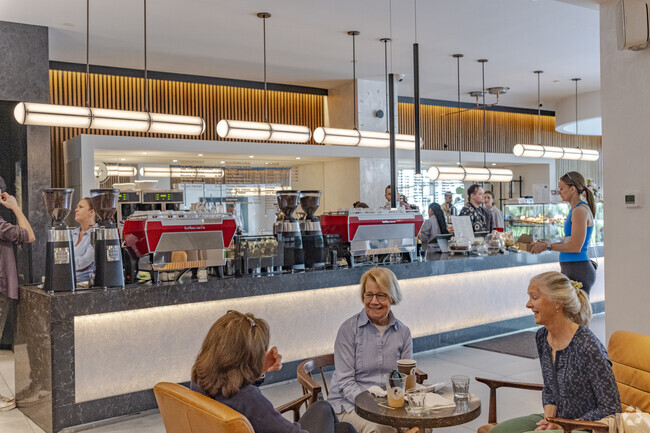 CFCF Coffee on Putnam Ave is a popular destination for a coffee and conversation in Riverside.