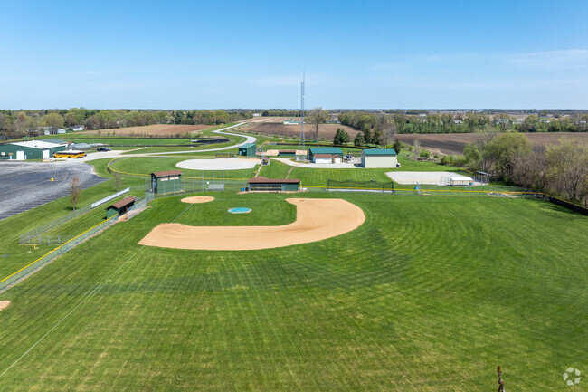 Morgan Township Public Middle & High School baseball fields.