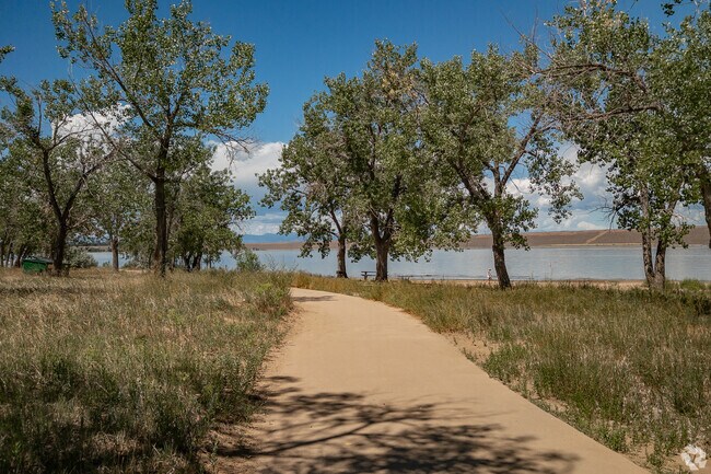 The trails at Cherry Creek State Park offer Jackson Farm residents a beautiful place to walk.