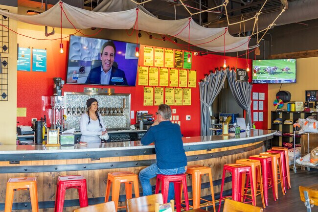 LUKI Brewery's decor is an ode to the family's past from the Roaring 20's era of the circus.