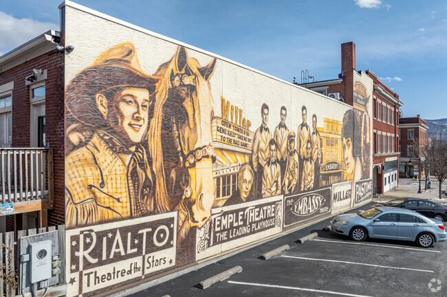 Lewistown celebrates it's past history featuring the classic theaters that still run today.