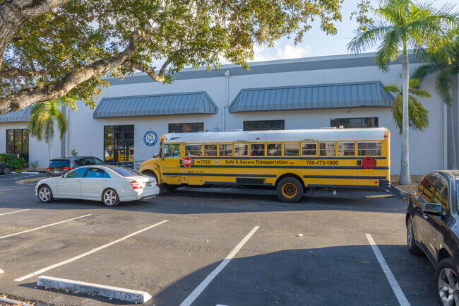 Eagles Nest Charter Academy in Lauderhill has it's own bus for transporting children.